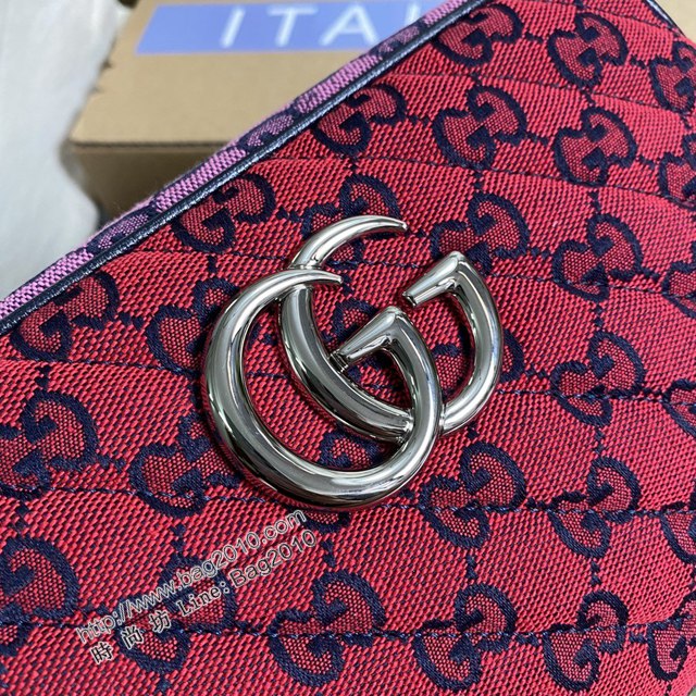 Gucci新款女包 古馳GG Marmont系列單肩斜挎包 Gucci相機包 447632  ydg3256